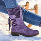 🔥 Promotie 49% UIT - Vrouwen winter lage vat orthopedische boog ondersteuning wollen warme laarzen