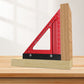 Triangle Measuring Ruler for Woodworking
